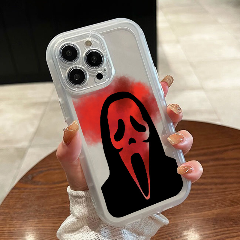 Phone Case With Halloween Skull Graphic Shockproof For Iphone 15 15pro  15plus 15max 14 13 12 11 Pro Max X Xr Xs 7 8 Plus Bumper Back Soft Cover  Phone Cases Gift For Birthday, Halloween, Christmas - Temu