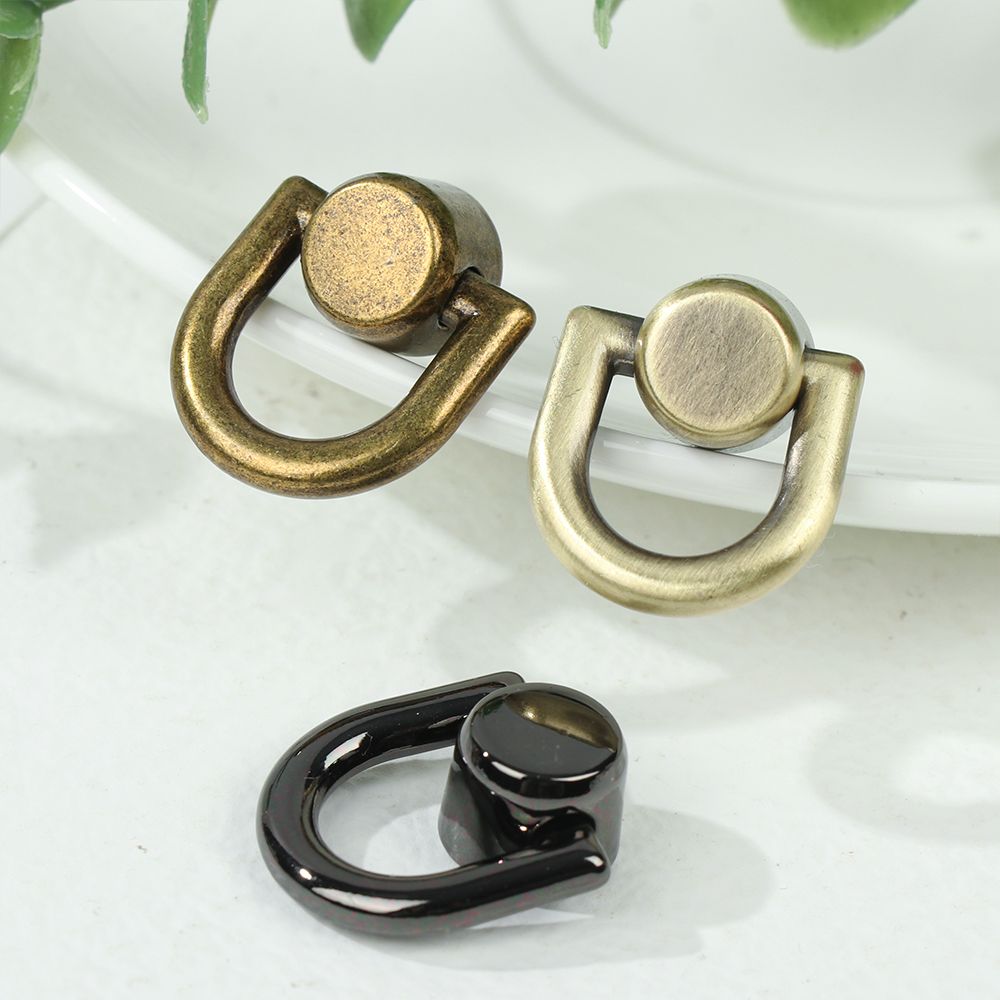 4Pcs Metal Side Clip Buckles Bag Strap Connector Handle Buckle Screw Nail  Ring Hook Carabiner Clasp Accessories for Handbags - AliExpress