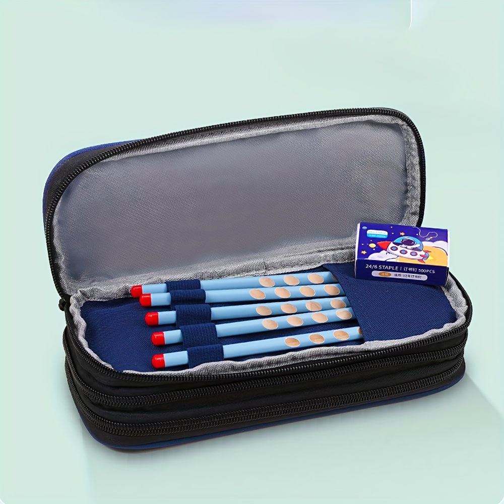 New Large Large Capacity Pencil Case Multifunctional Multi - Temu