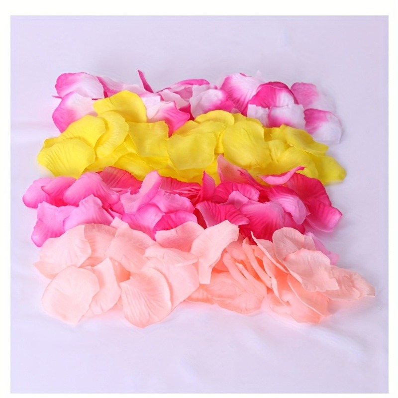 Pétalos de rosa, 8 unidades, 1 pétalos, confeti, decoración de boda,  pétalos de pétalos de rosa para boda, confeti, flores reales, pétalos  naturales