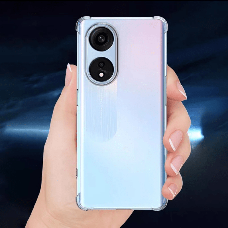 Clear Transparent Silicone Phone Case Oppo A38 Cph2579 - Temu