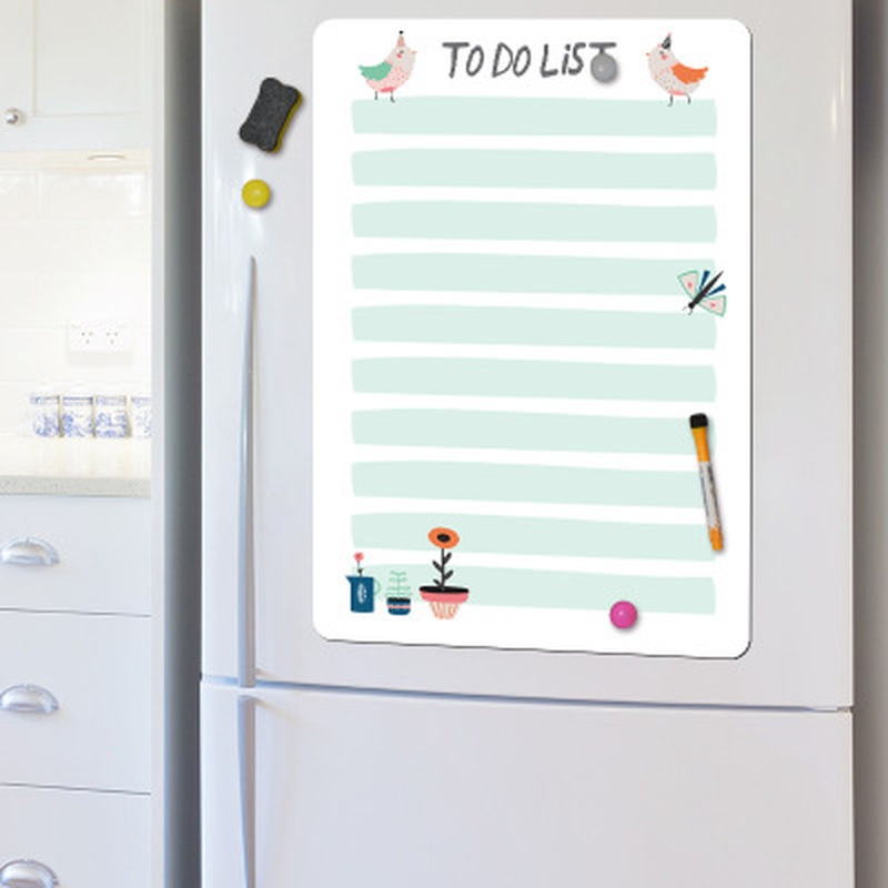 Magnetic Whiteboard Sticker, Erasable, Removable, Can Be Used As Message  Board, Schedule Planner Or Memo Pad, Ideal For Fridge, Office, School, Home