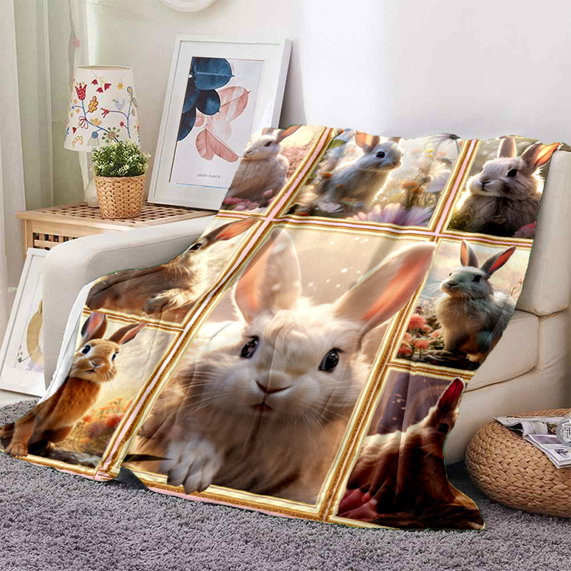 Bunny best sale rabbit blanket