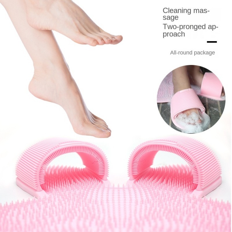 Back Foot Scrubber For Shower Pad For Men And Women - Temu