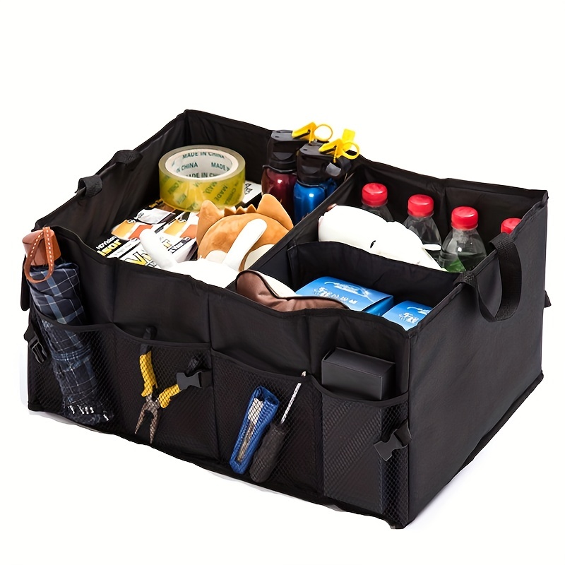 TEMU Organize Your Car With This Practical And Stylish Trunk Storage Box