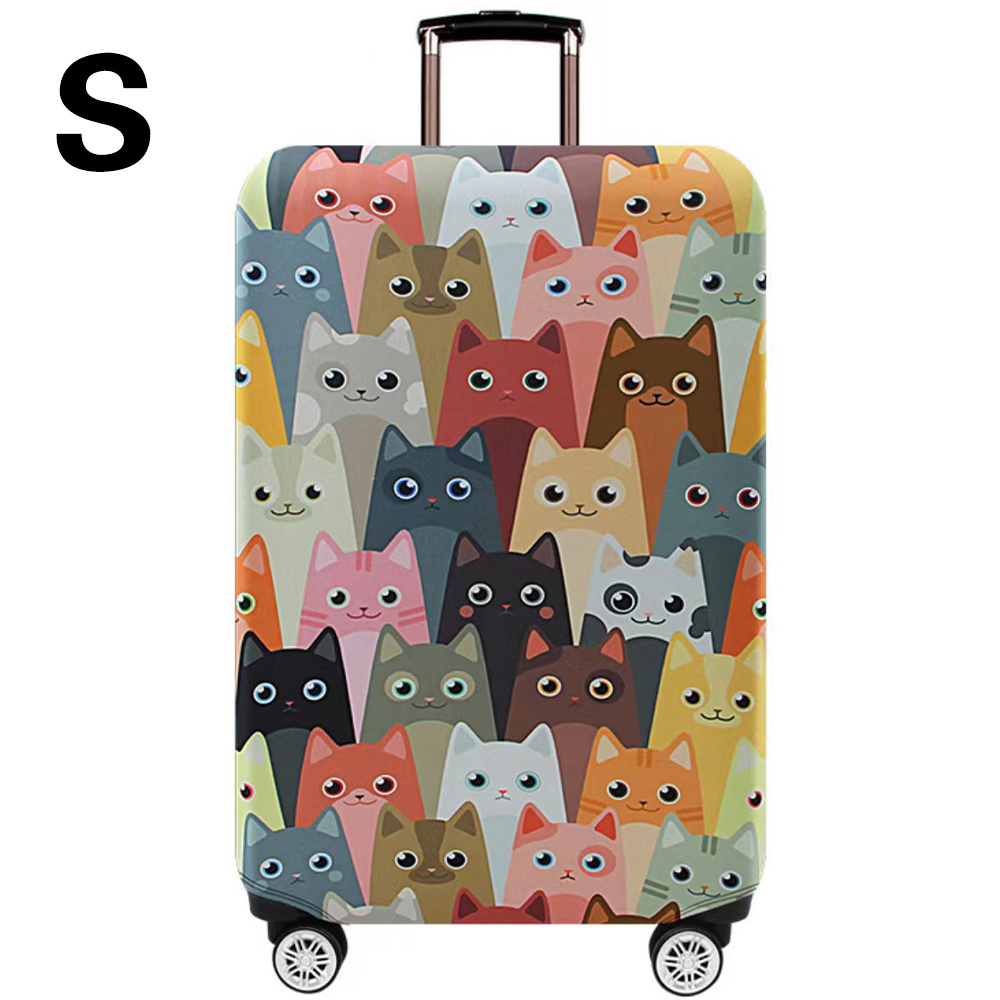 Fundas protectoras de equipaje de viaje con estampado de animales para  maletas elásticas de 18 a 30 pulgadas