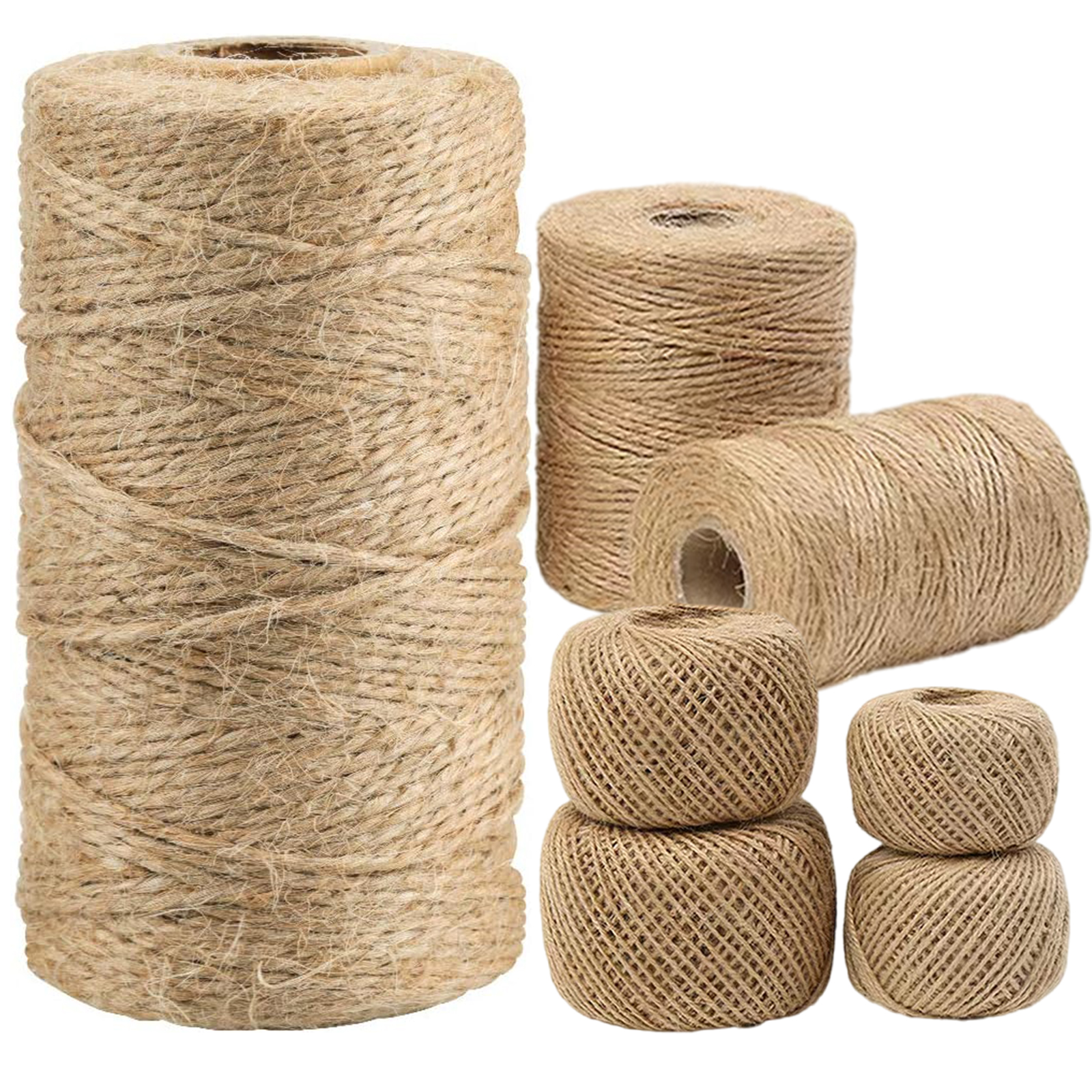 Cotton Twine String, 656 Feet Hemp Cord Compatible With Gift