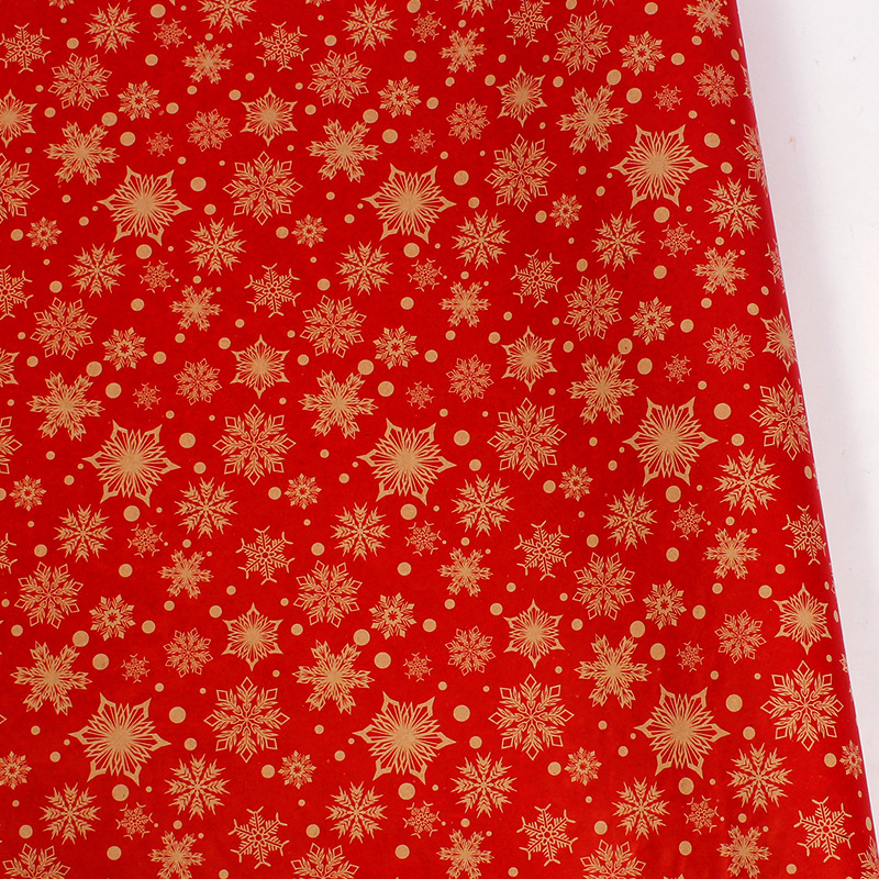 Christmas Gift Wrapping Paper Thickened Christmas Kraft Wrapping