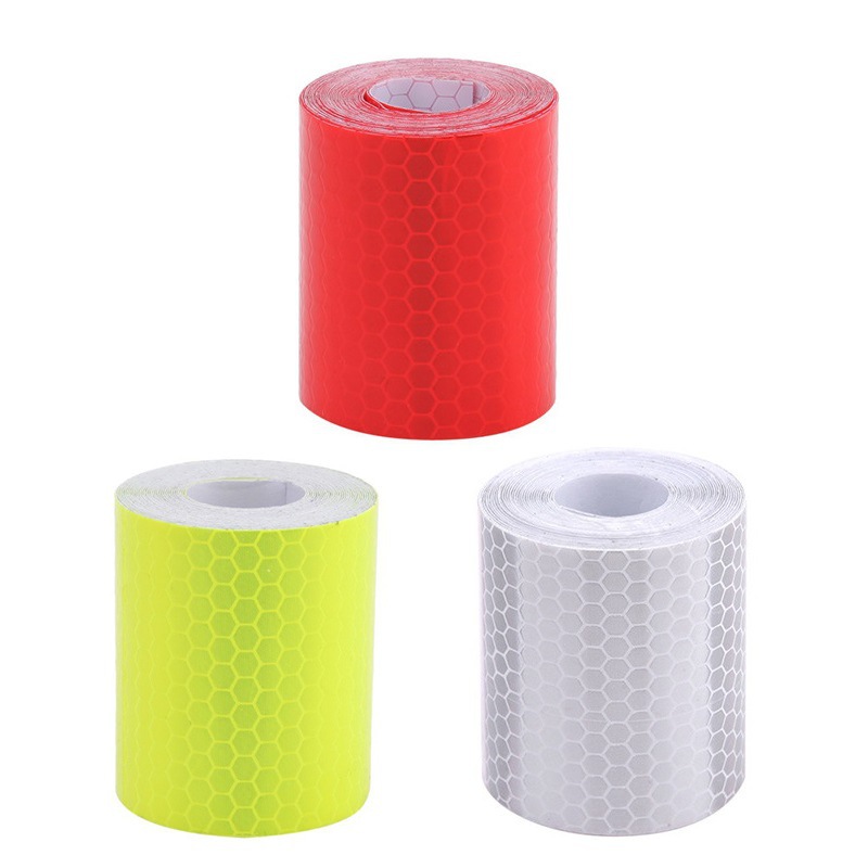 Stickers Strip Roll Safety Warning Reflective Sticker Reflector Protective  Tape/