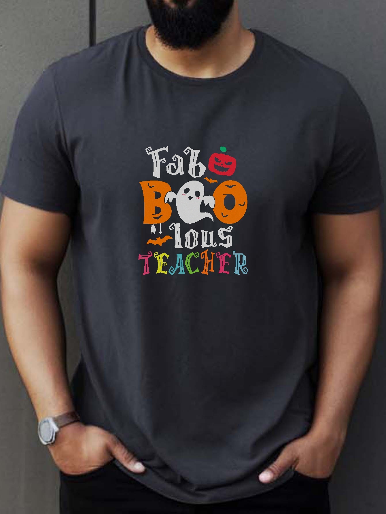 Camiseta Elegante Hombre Estampado Letras Creativas Verano Temu