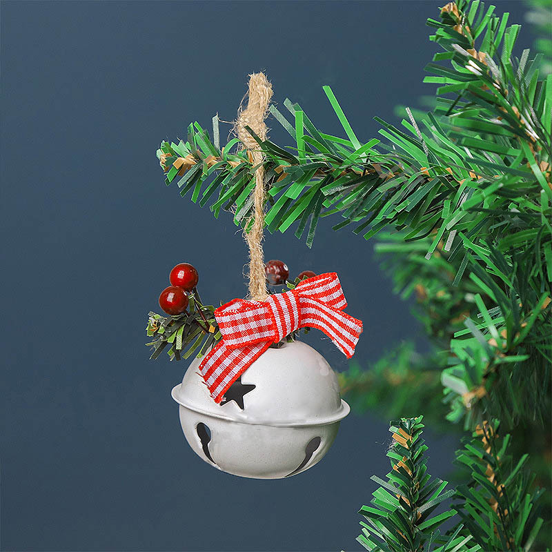 Diy Accessories Christmas Open Horn Bell Metal Decoration - Temu