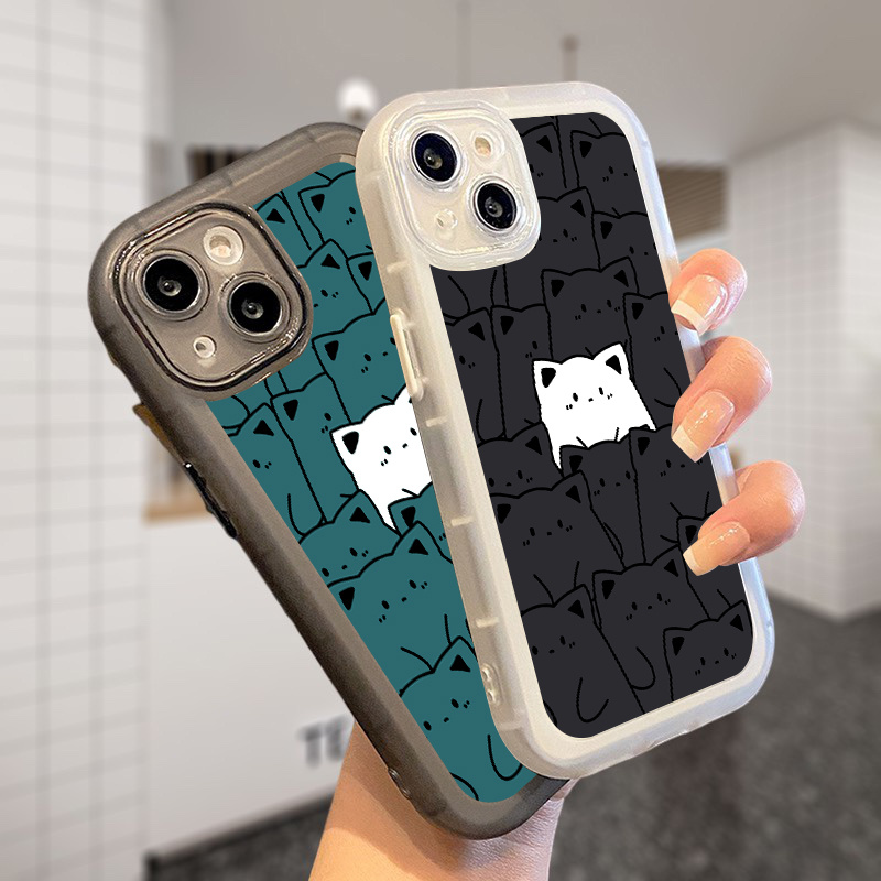 For iPhone 15 Pro Max 14 13 12 11 XR XS 8 Cute Shockproof Case