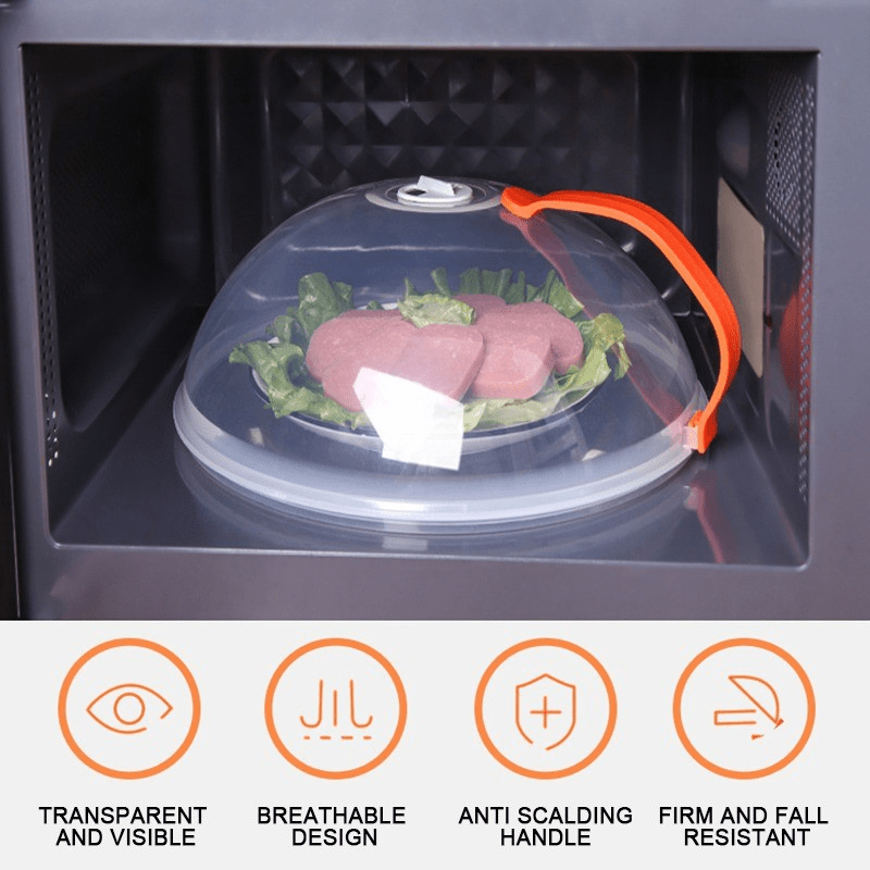 Microwave Fresh-keeping Vegetable Cover Anti-sputtering Microwave