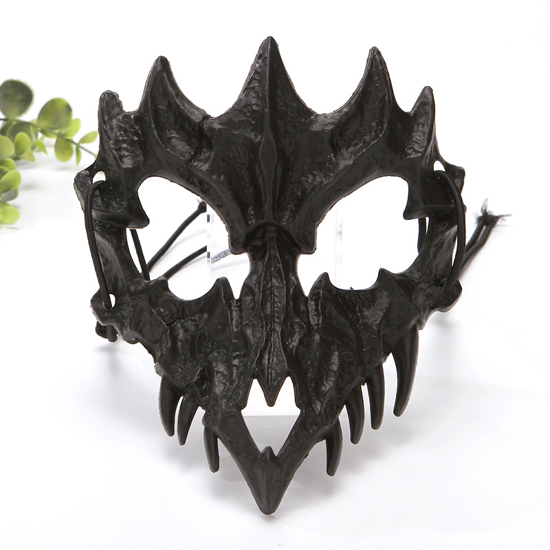 Elegant Horror Mysterious Character Mask Chinese Style Full - Temu