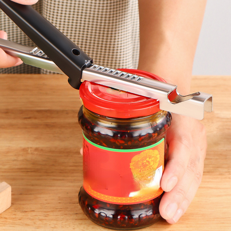 Can Opener Bottle Jar Opener Multifunctional Non slip Labor - Temu