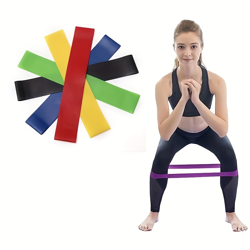 Yoga Exercise Resistance Band Fitness Stretching Pilates - Temu