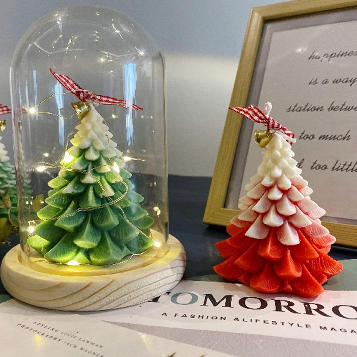 Archivo 3D Molde para velas Árbol de Navidad 🚩・Modelo para