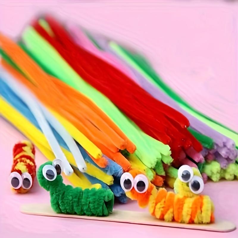 Pipe Cleaners, Pipe Cleaners Craft, Arts and Crafts for Kids, Crafts, Craft  Supplies, Art Supplies (200 Multi-Color Pipe Cleaners)