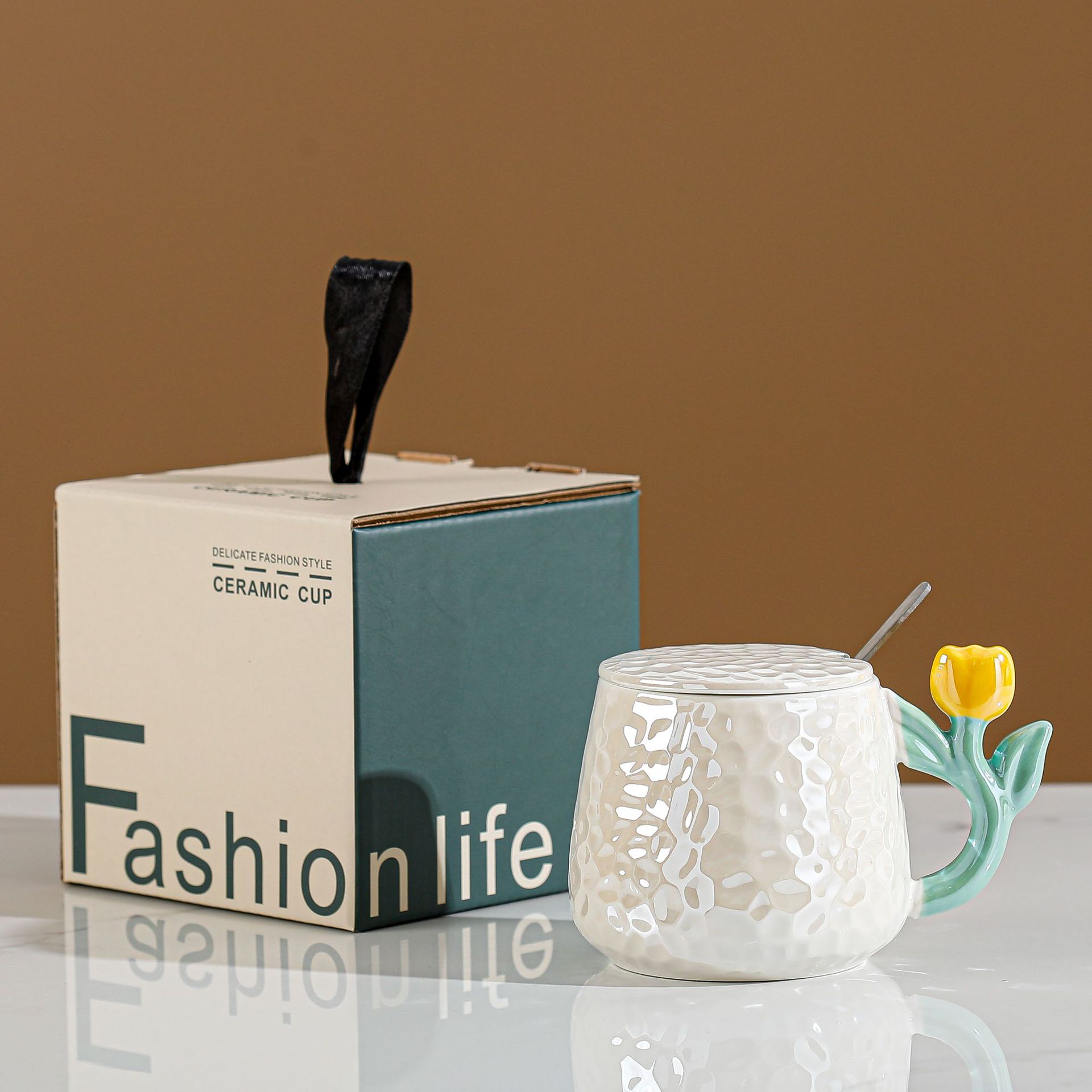 Infusion Mugs， Water Cup，Le Manche De La Tasse Est Une Tulipe - Temu Belgium