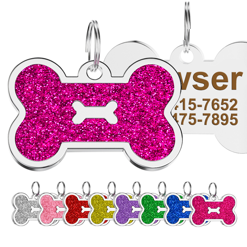 Custom Engraved Pet Tags Personalize Your Dog Or Cat's - Temu