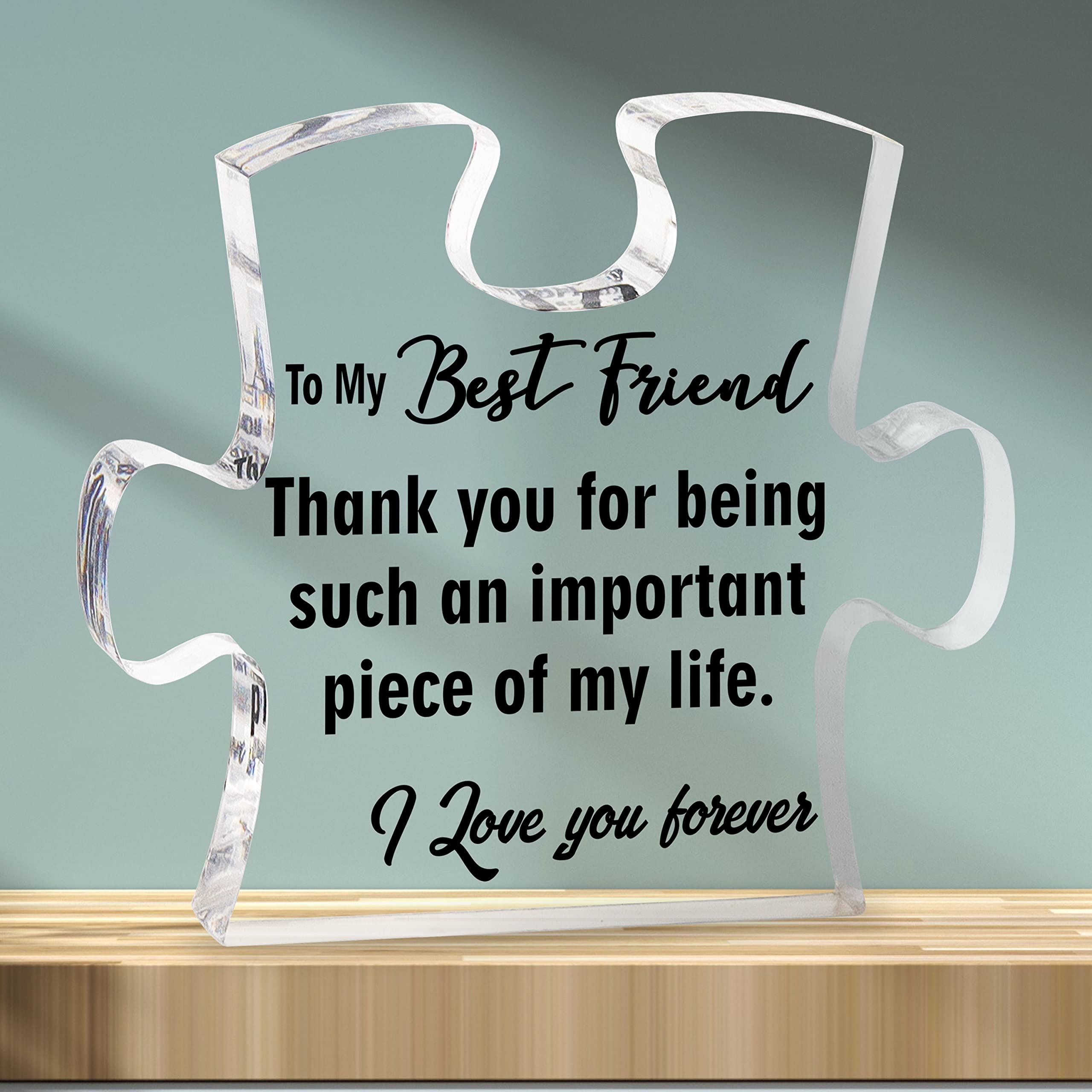 Acrylic Plaque special Friend Gifts To My Bestie Engraved - Temu