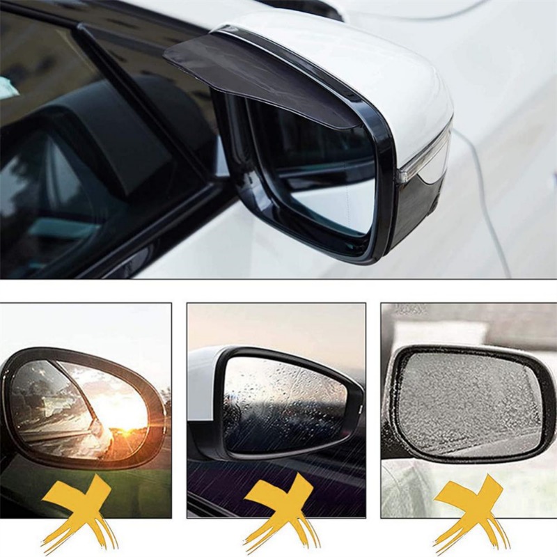 Auto Rückspiegel Augenbrauen Regenschutz Abdeckung für Mercedes