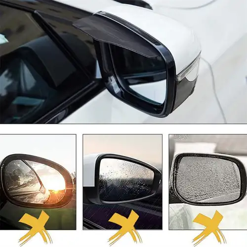 Car Rearview Mirror Protector Rain Eyebrow Cover Universal Sun Visor Rain  Shield Protector Car Accessories - Temu Malta
