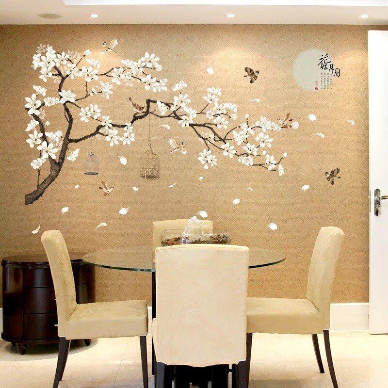 

1pc Creative Wall Sticker, Cherry Pattern Self-adhesive Window Stickers, Bedroom Entryway Living Room Porch Home Decoration Wall Stickers, Removable Stickers, Wall Decor Decals
