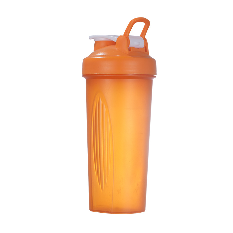 1pc Protein Powder Shake Cup Fitness Sports Bottle With Mixing