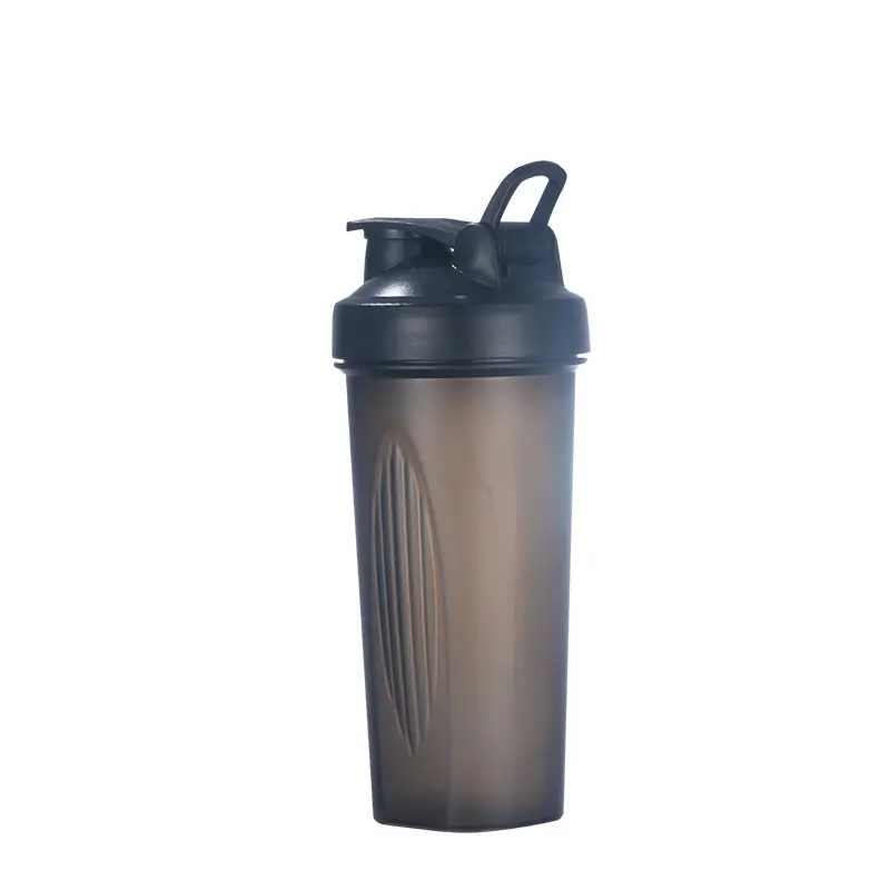 1pc Protein Powder Shake Cup Fitness Sports Bottle With Mixing