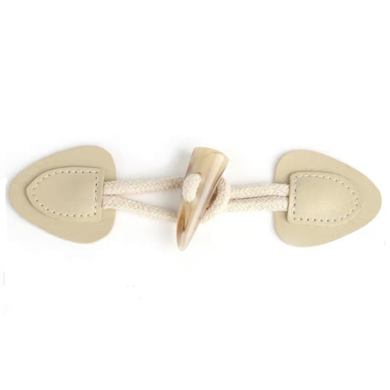 Pu Leather Horn Toggle Buttons Sewing On Closures Buttons - Temu Australia