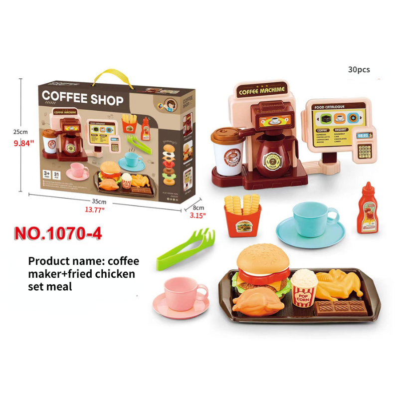 Pretend Play House Afternoon Tea Set, Children's Toys Simulation Coffee  Machine Toys For Girls Boys, Coffee Maker Toy Kitchen Game For Kids  Birthday Christmas Gift - Temu