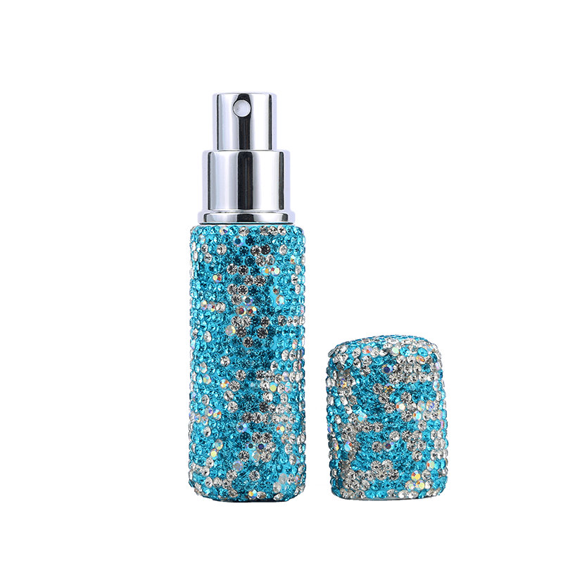 Atomizador Perfume Viaje Brillante Recargable Mini Botella - Temu