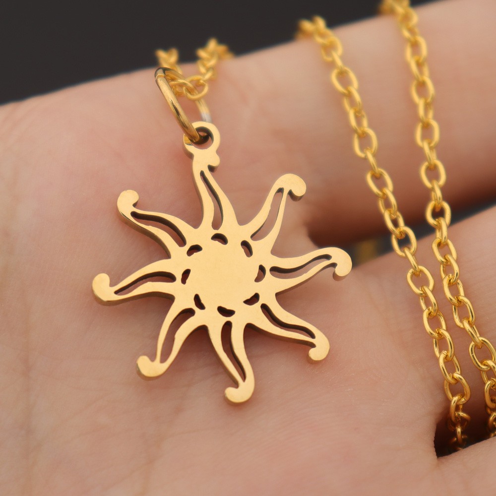 Sun on sale shaped pendant