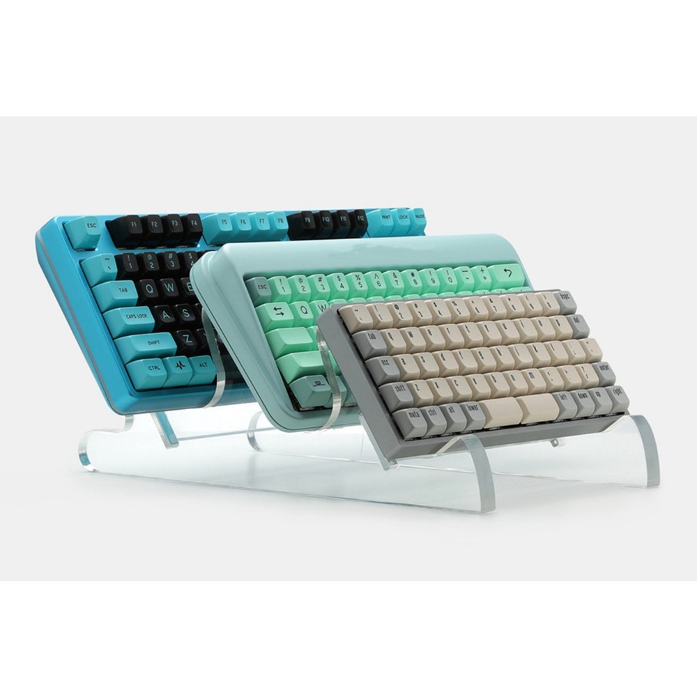 Support De Clavier Incliné, Support Clavier Ordinateur Ergonomique,  Antidérapant Plateau D'affichage Transparent en Acrylique pour Clavier