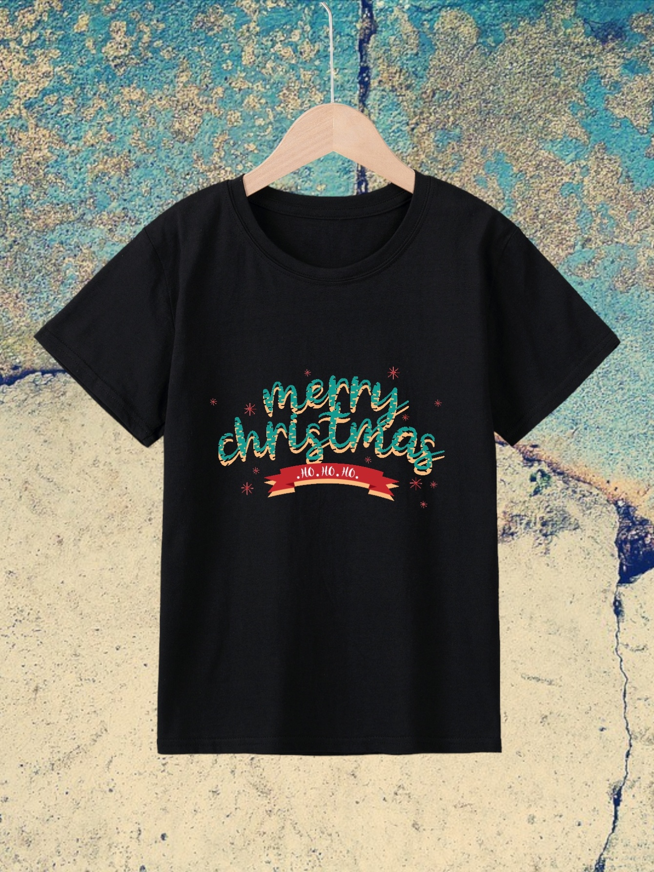 Camiseta ho ho ho feliz natal