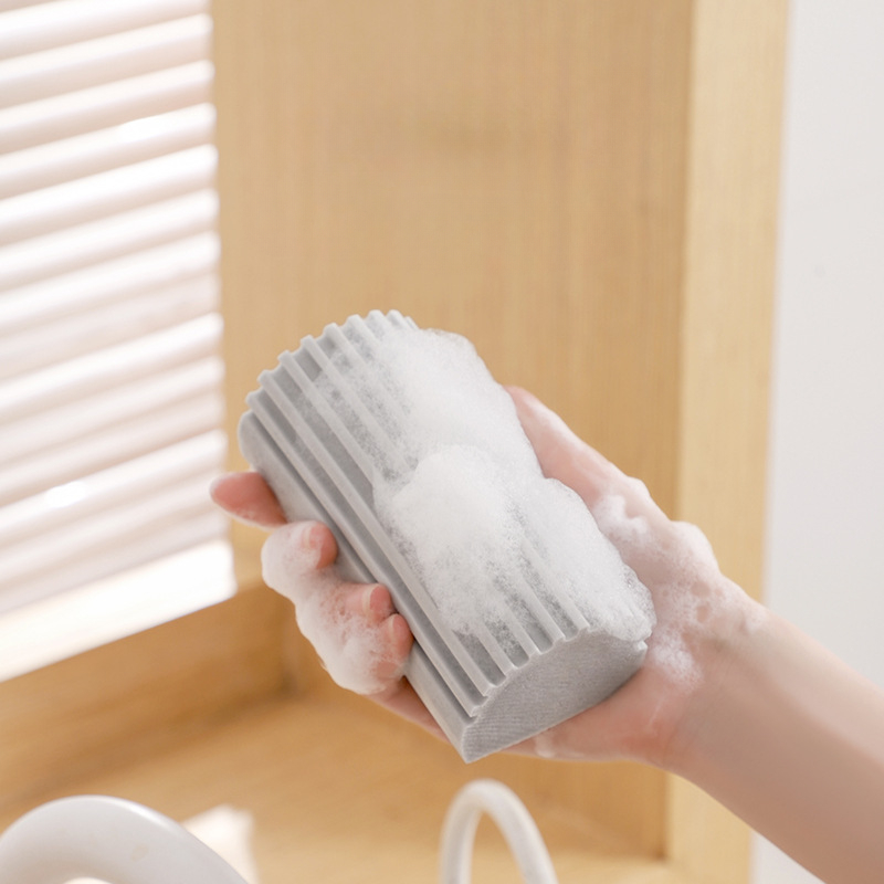 Damp Clean Duster Sponge Cleaning Sponge Brushes Duster for Cleaning Blinds