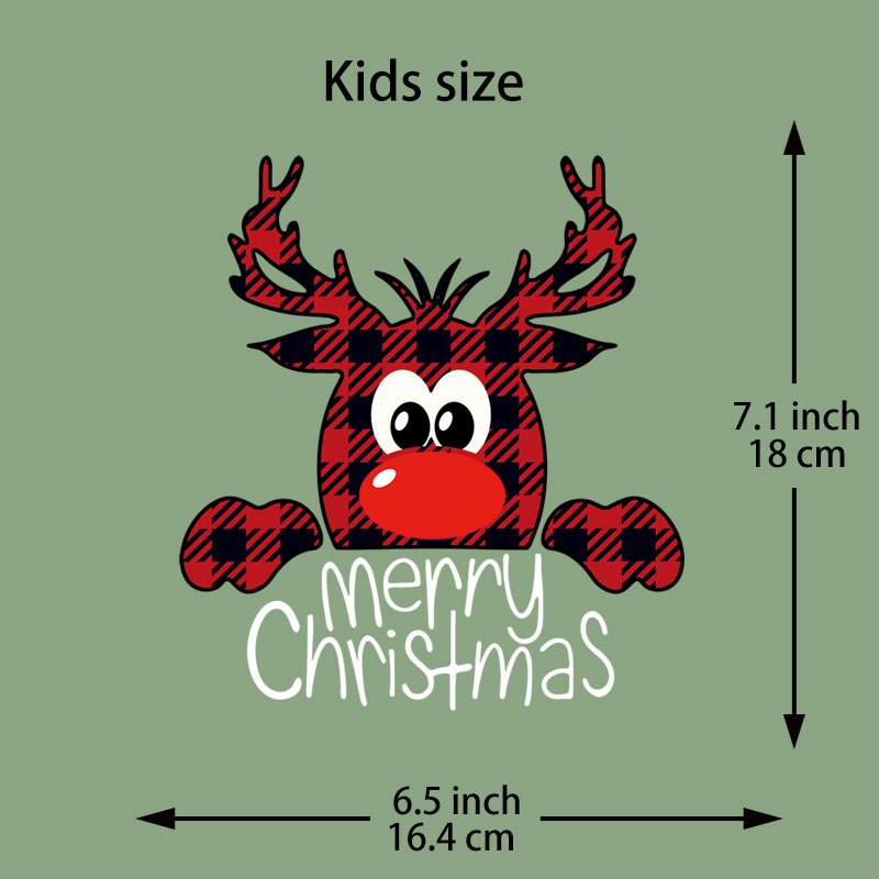 Merry Christmas Heat Transfer Decal Vinyl Designs Iron - Temu