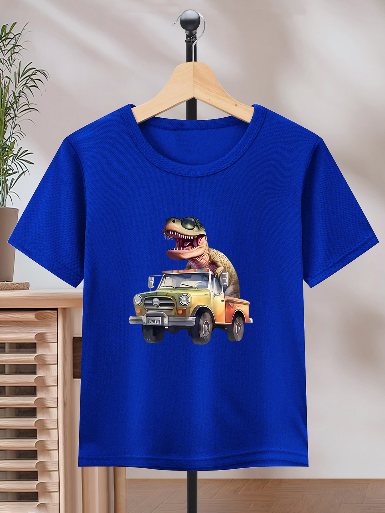 Camisetas Estampadas De Dinosaurios Para Niños: ¡ropa Fresca - Temu Chile