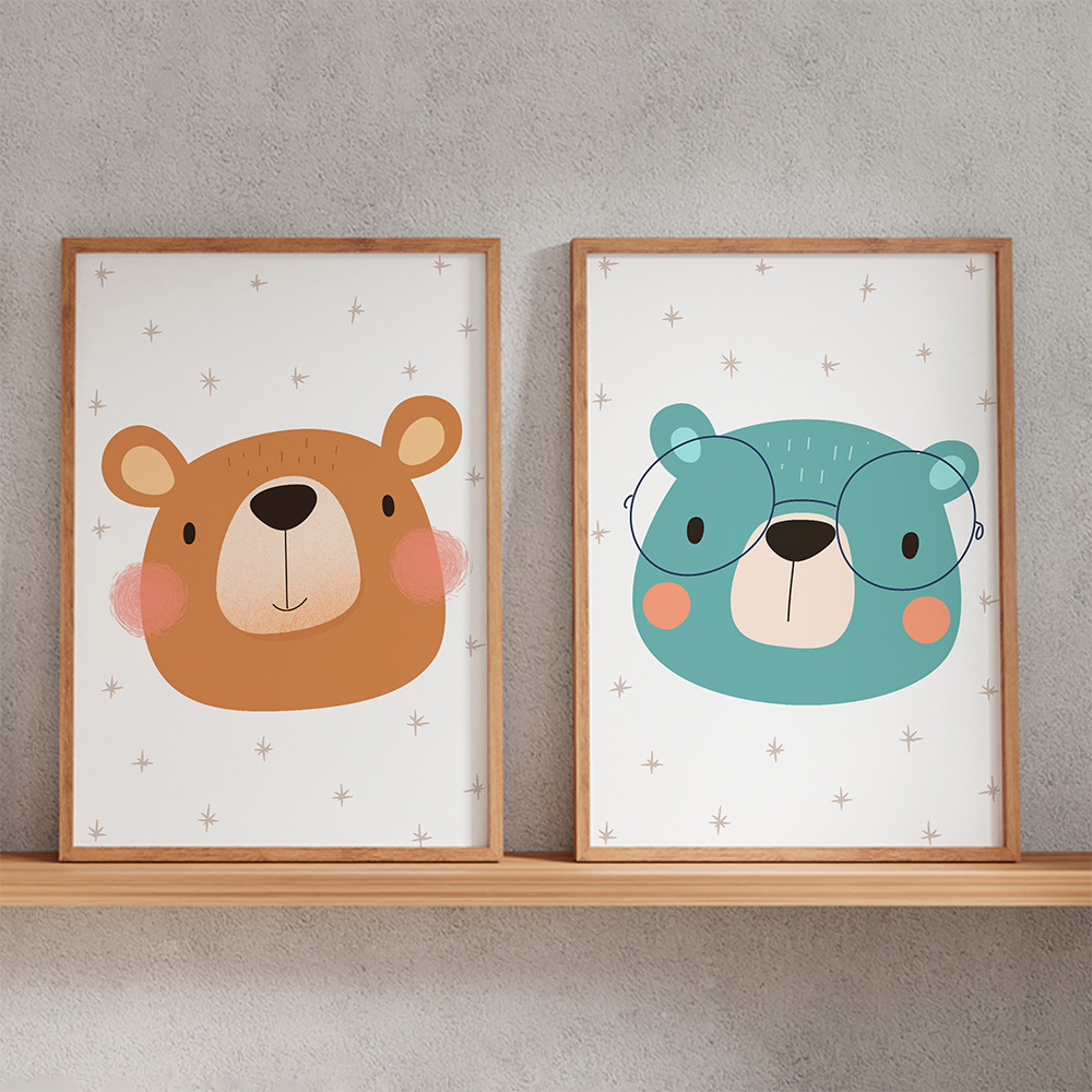 Bear Painting - Temu