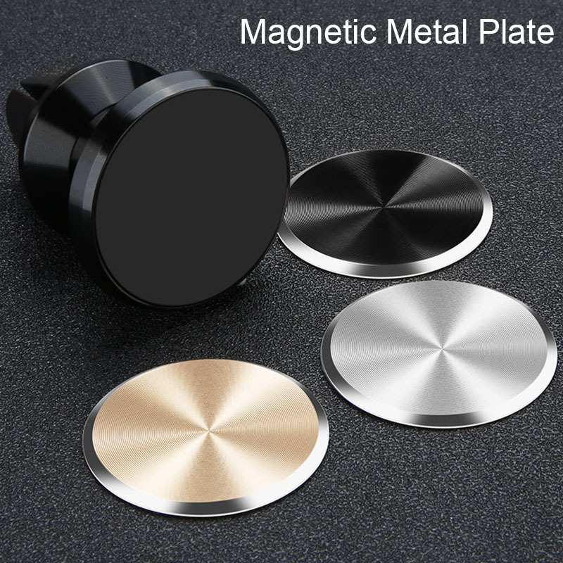 Plaque de métal magnétique pour support de téléphone de voiture