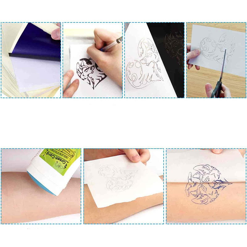Tattoo Transfer Paper,Tattoo Stencil Transfer Paper for Tattooing