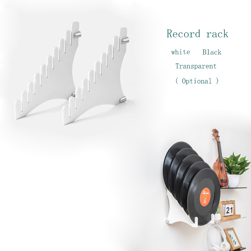 Record Holder,Vinyl Record Holder,Vinyl Record Storage,Record Holder of  Wood and Iron,Classic Design Record Holder can Hold 90-100 Vinyl  Storage,Easy Access Record Holder.Black