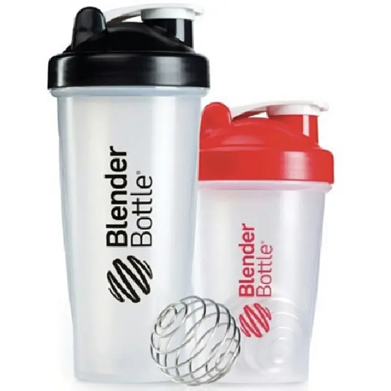 Sports Shaker Water Cup With Small Metal Stirring Ball, Protein Mixing  Water Bottle For Sports, Fitness - Temu
