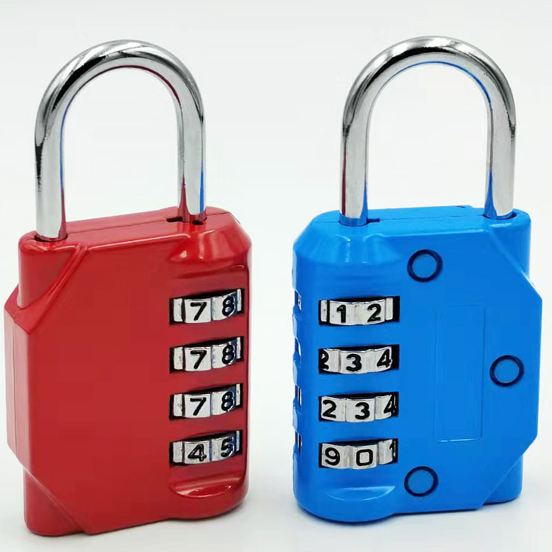 Candado de combinación de código de 4 dígitos, taquilla de gimnasio,  candado de seguridad para gimnasio, escuela, taquilla de empleados, maleta  de