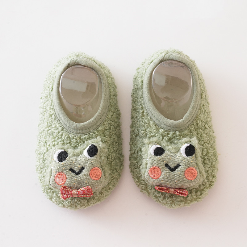 2023 New Baby Shoes and Socks Baby Cartoon Floor Sock Anti-skid