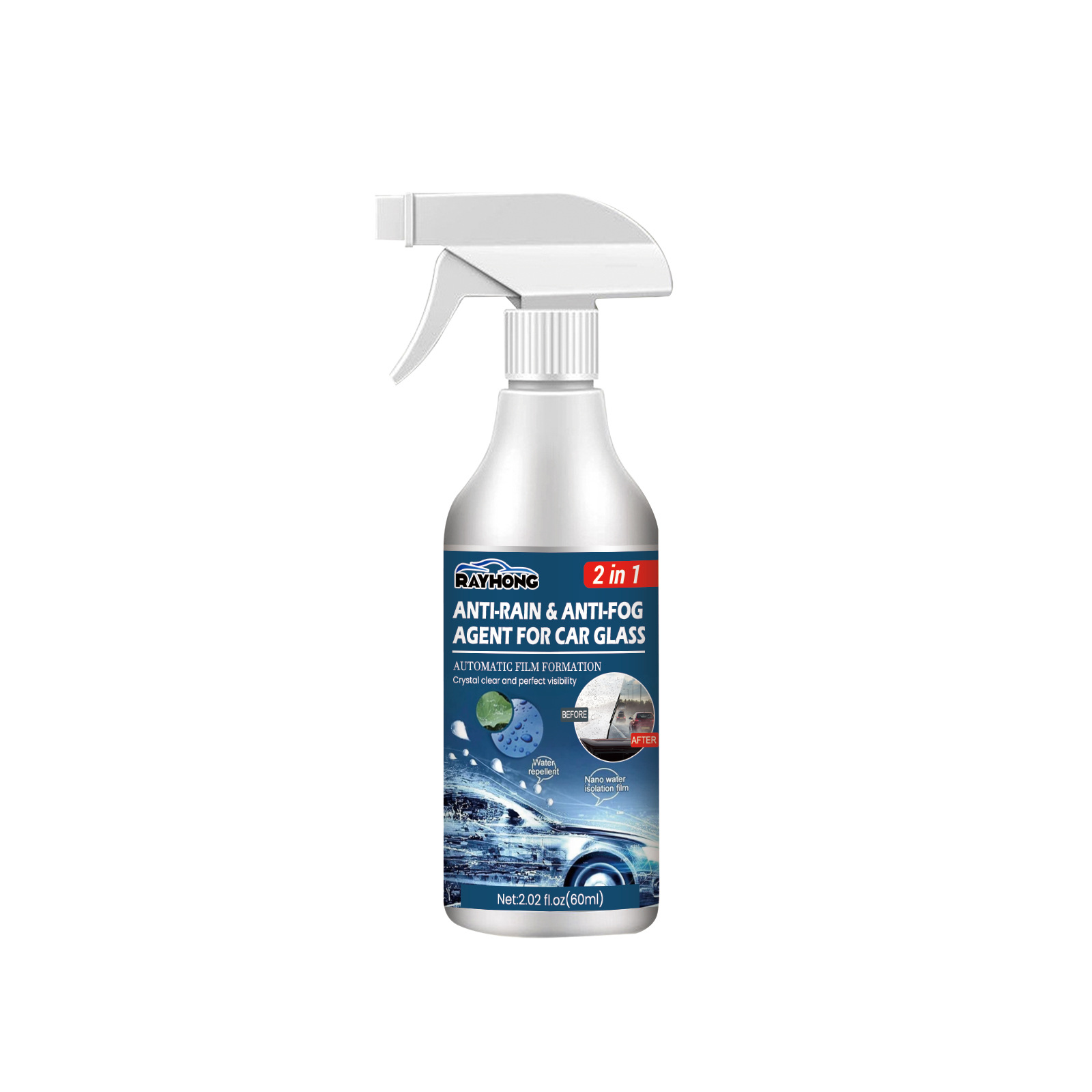 DENGWANG Car Windshield Spray Water Repellent Antifogging Agent, Anti Fog  Spray for Car Windshield, Glass Waterproof Coating Agent Rainproof Spray