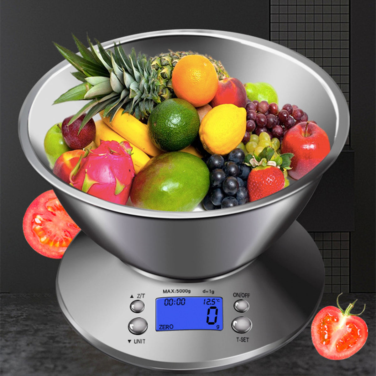 Scale, Food Kitchen Scale, Electronic Scale, Digital Ounces And Grams Scale,  Waterproof Electronic Scale For Cooking, Baking, Stainless Steel Kitchen  Scale, Kitchen Gadgets, Cheap Items - Temu