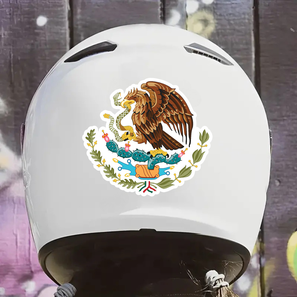 Mexico flag coat of arms design' Sticker