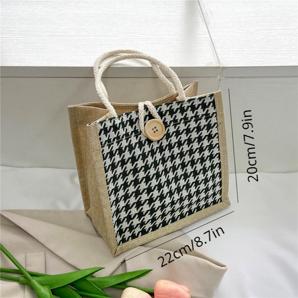 1pc men's Tote Bag Striped Canvas Casual Handbags for men 2023